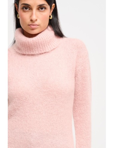 Maryley Col roulé en mohair croisé