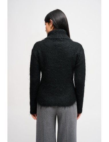 Maryley Col roulé en mohair croisé