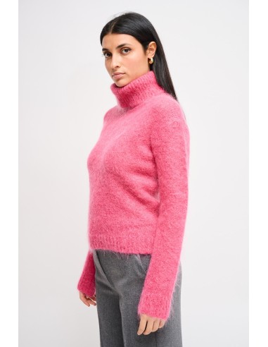 Maryley Col roulé en mohair croisé