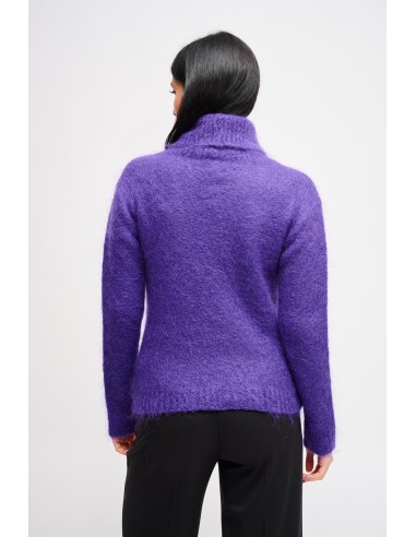 Maryley Col roulé en mohair croisé