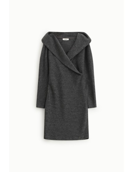 Robe courte à décolleté croisé profond Dixie