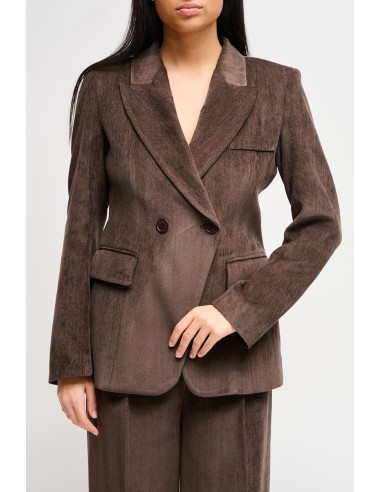 Ensemble veste à double boutonnage et pantalon palazzo Maryley