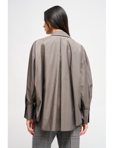 Chemise en coton avec lacets Maryley