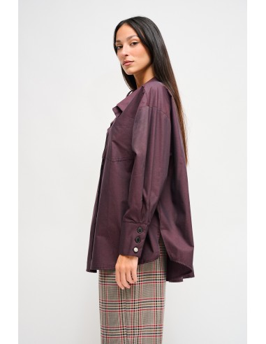 Chemise en coton avec lacets Maryley