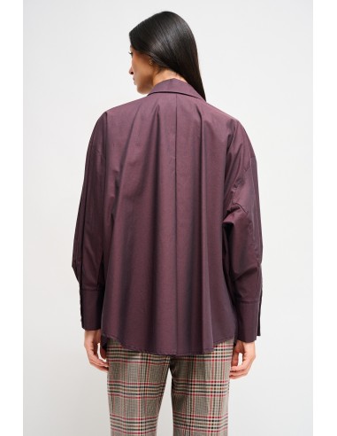 Chemise en coton avec lacets Maryley