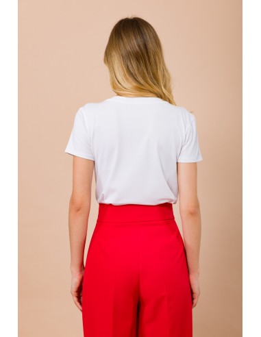 T-shirt « Love Is The Way » avec applications bijou Maryley