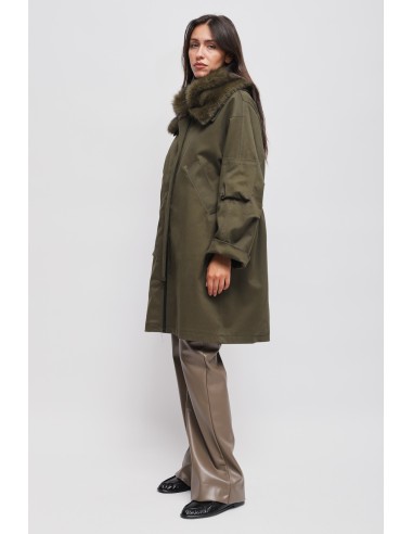 Parka Maryley Over avec col en fausse fourrure amovible