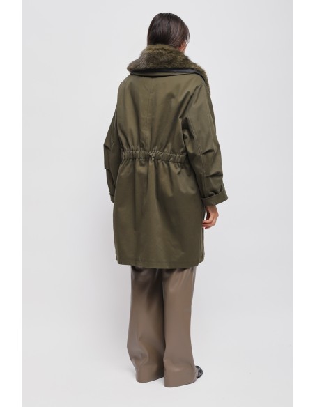 Parka met afneembare kraag van imitatiebont Maryley
