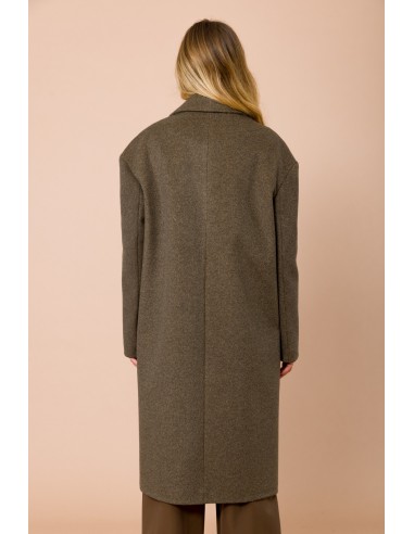 Maryley Manteau oversize doublé à double boutonnage