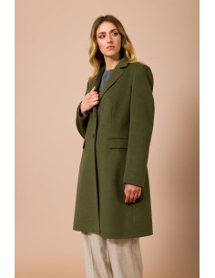 Manteau doublé Baronet avec surpiqûres Mf Maryley 2