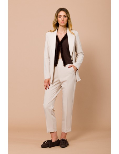 Maryley Sigaretta Pantalon avec dos élastique