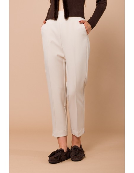 Maryley Sigaretta Pantalon avec dos élastique