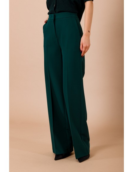 Maryley Palazzo-broek met elastiek middenachter