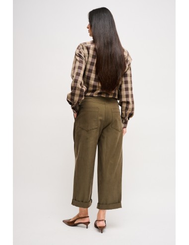 Cropped broek met riem Maryley