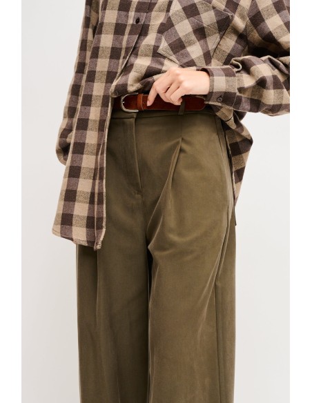Cropped broek met riem Maryley
