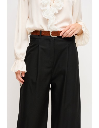 Pantalon court avec ceinture Maryley