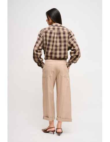 Pantalon court avec ceinture Maryley