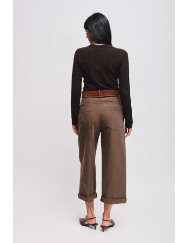 Pantalon court avec ceinture Maryley