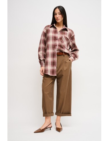 Cropped broek met riem Maryley