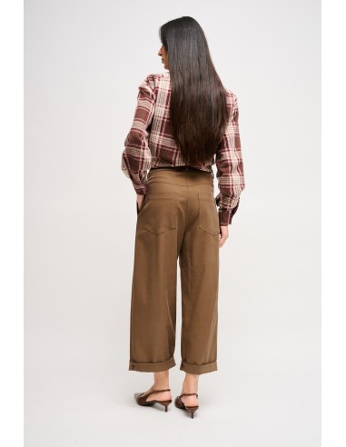 Pantalon court avec ceinture Maryley