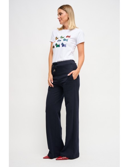 Maryley Pantalon de survêtement en polaire avec cordon de serrage à la taille