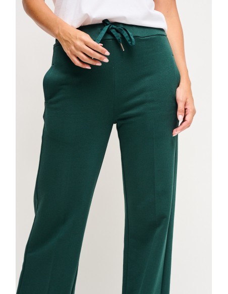 Maryley Pantalon de survêtement en polaire avec cordon de serrage à la taille