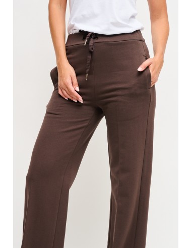Maryley Pantalon de survêtement en polaire avec cordon de serrage à la taille