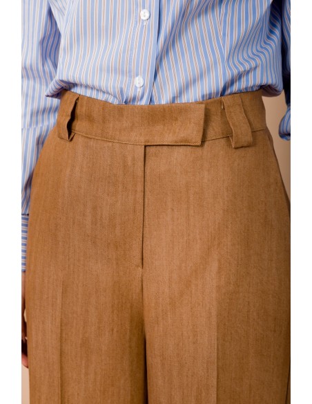 Maryley Palace Pantalon à passants et poches françaises