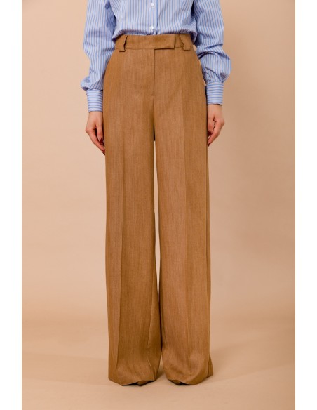 Maryley Palace Pantalon à passants et poches françaises