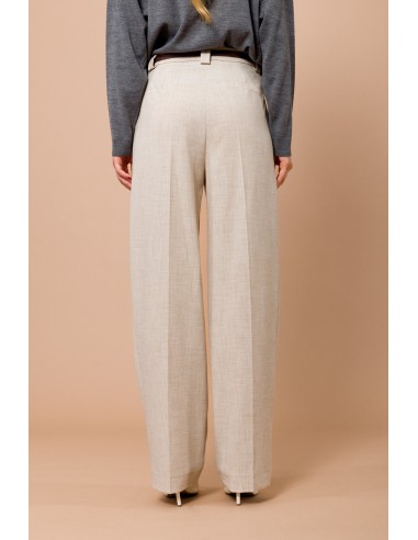 Maryley - Pantalon droit à la taille