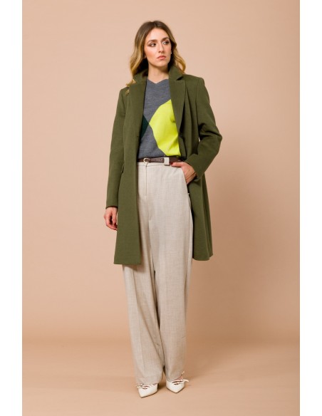 Rechte broek met tailleband Maryley