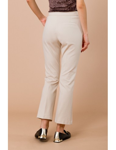 Pantalon Trombette à point de Milan avec poches françaises Maryley
