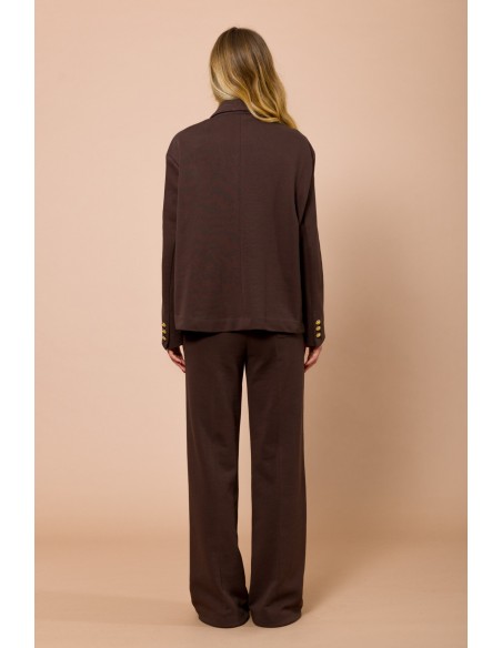 Veste de survêtement oversize avec logo brodé sur la poche Maryley