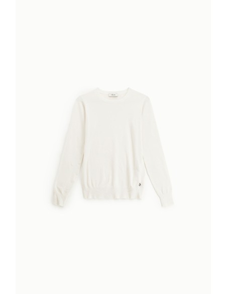 Pull à col ras du cou Modèle de pull Basic Dixie
