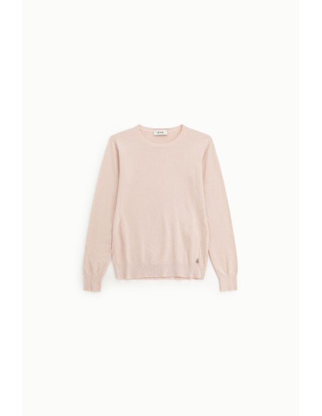 Pull à col ras du cou Modèle de pull Basic Dixie