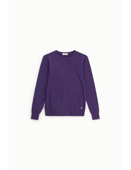 Pull à col ras du cou Modèle de pull Basic Dixie