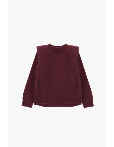 Pull à col rond avec épaules structurées Dixie