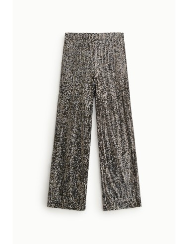 Dixie Palazzo-broek met all-over pailletten