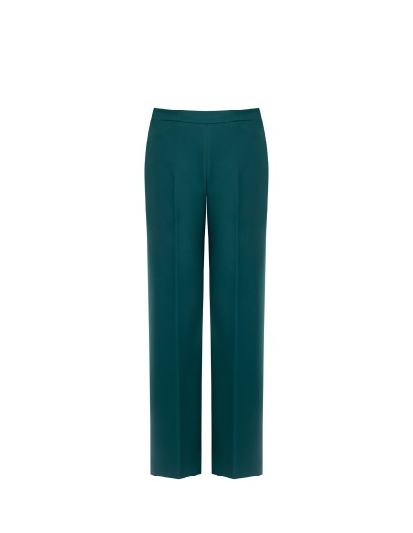 Pantalon palazzo en tissu bi-extensible Rinascimento
