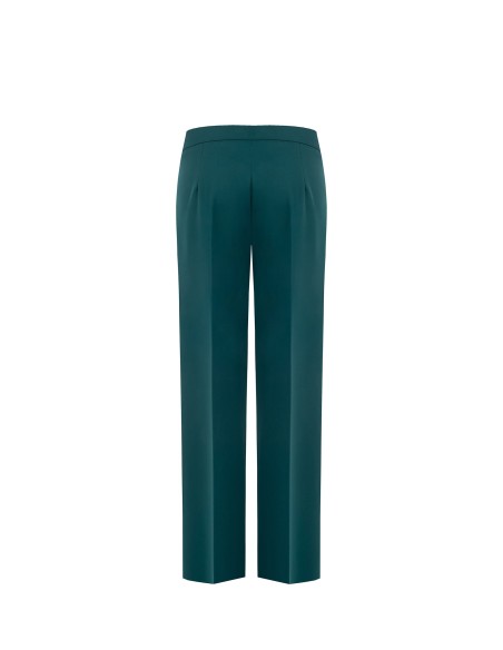 Pantalon palazzo en tissu bi-extensible Rinascimento