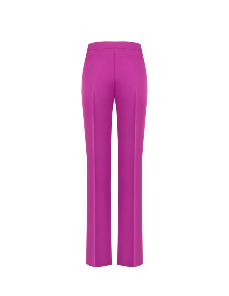 Pantalon palazzo en tissu bi-extensible Rinascimento