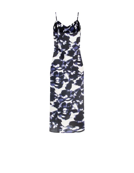 Rinascimento - Robe jupon en satin imprimé