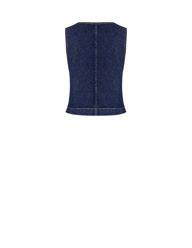 Stretchdenim gilet Rinascimento