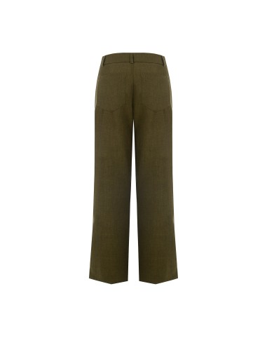 Rechte cropped broek met zakken aan de voorkant Rinascimento