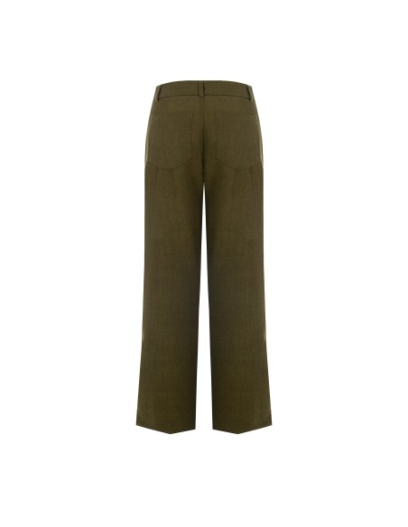 Pantalon droit croisé avec poches frontales Rinascimento