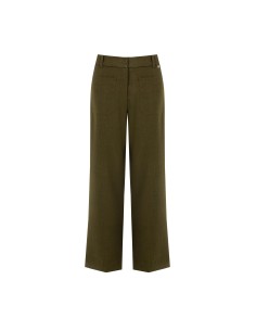 Rechte cropped broek met zakken aan de voorkant Rinascimento