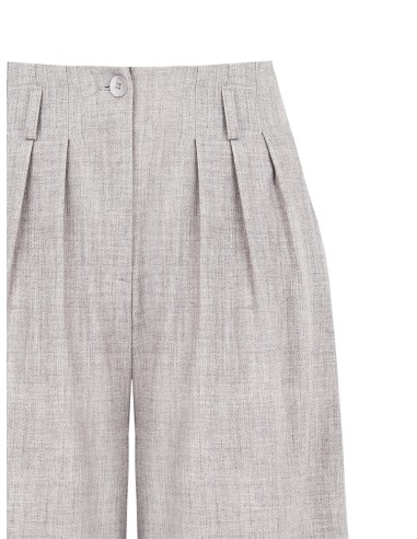 Culottebroek met dubbele plooien en zakken van Rinascimento