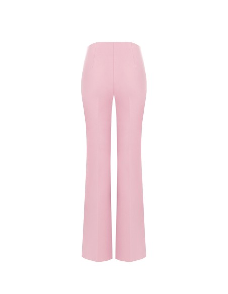 Pantalon en crêpe Scuba Palace avec perles et strass Rinascimento