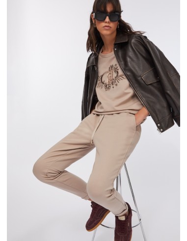 Liu Jo joggingbroek van fleece tricot