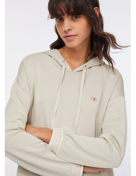 Liu Jo Lurex® Sweat à capuche